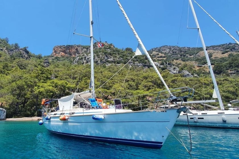 Göcek Segelboot 4 Kabine 2 Liegeplätze 2 Gäste 13.4 m Nummer des Inserats: #12359