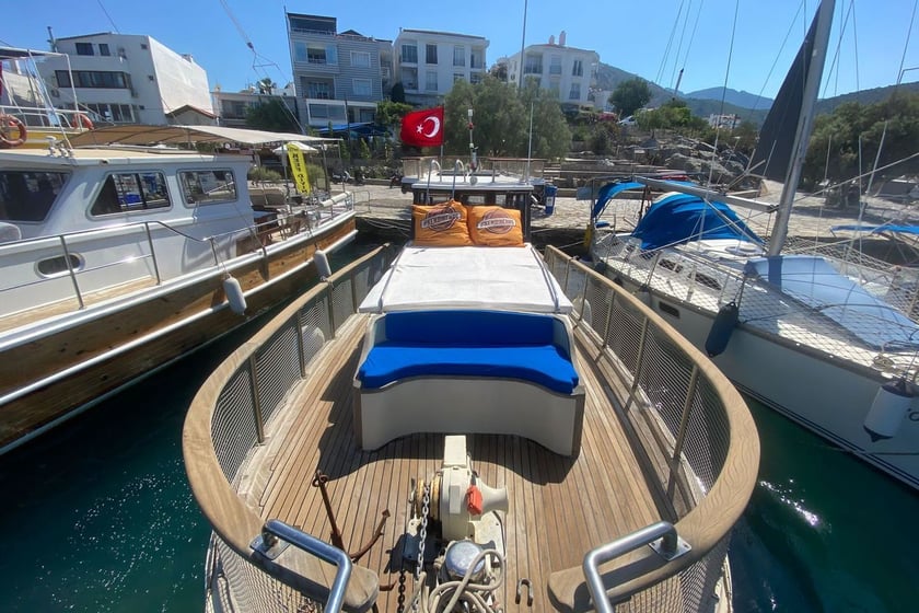 Datca Gulet 1 cabin  6 guests 11 m Listing Number: #12408 2