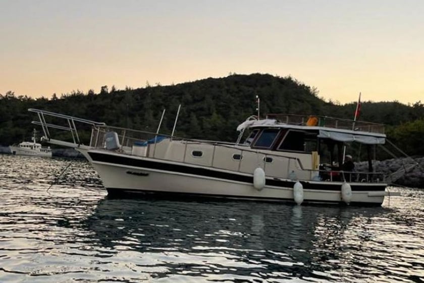 Datca Gulet 1 cabin  6 guests 11 m Listing Number: #12408