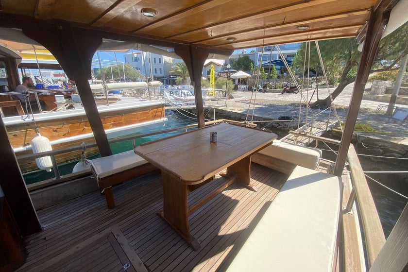 Datca Gulet 1 cabin  6 guests 11 m Listing Number: #12408 4