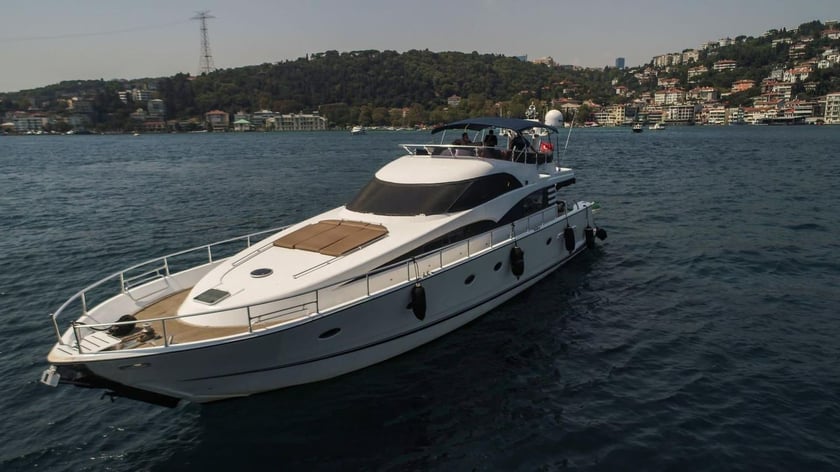 Arnavutkoy Motor Yacht 2 cabin  30 guests 17 m Listing Number: #12536 2