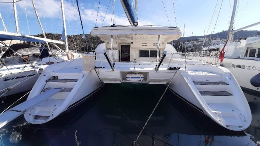 Bodrum Catamarano cabina 4  cuccette 8  12  ospiti 44 ft Numero dell'inserzione: #12568 3