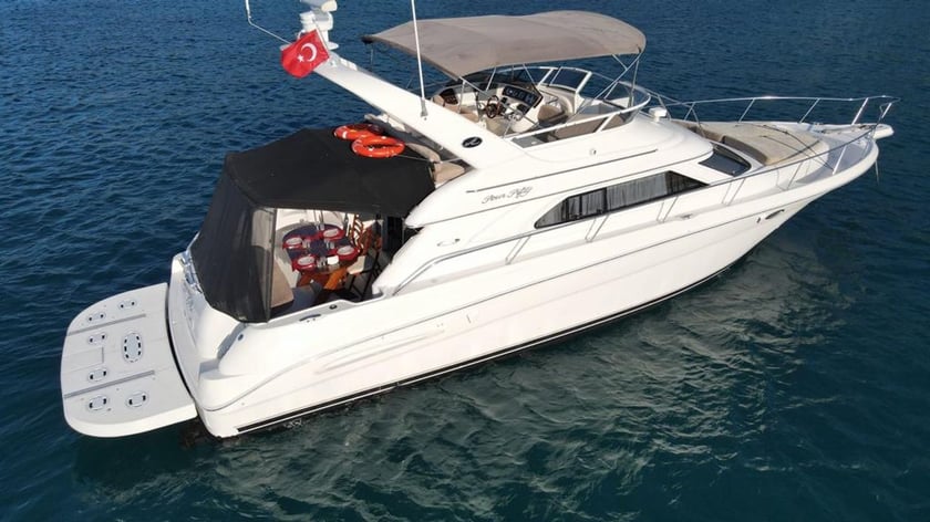 Antalya Yate a motor Cabina 2  6  literas 10  invitados 16 m Número de anuncio: #12589 3