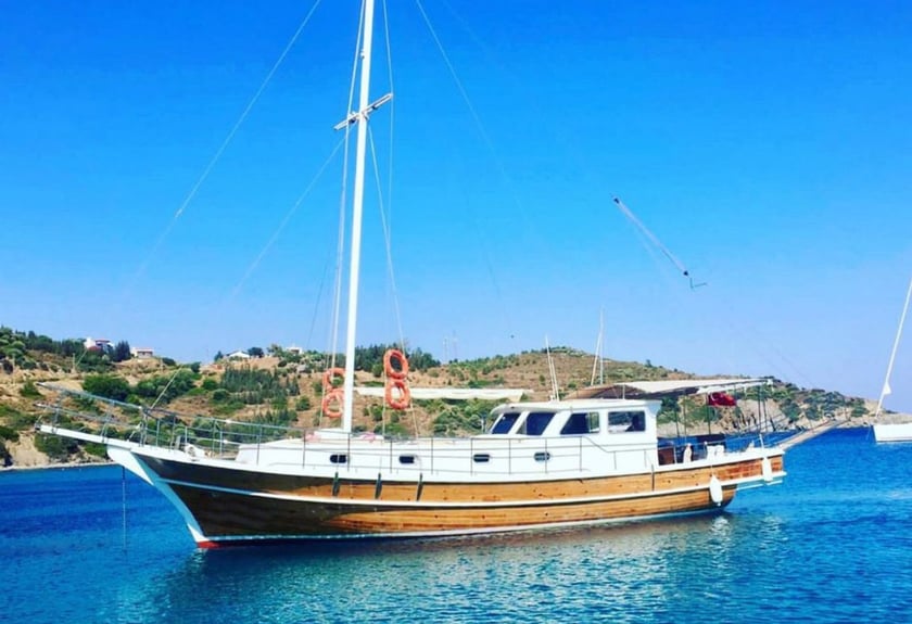 Datca Gulet 3 cabin 6 berths 6 guests 16.5 m Listing Number: #12678