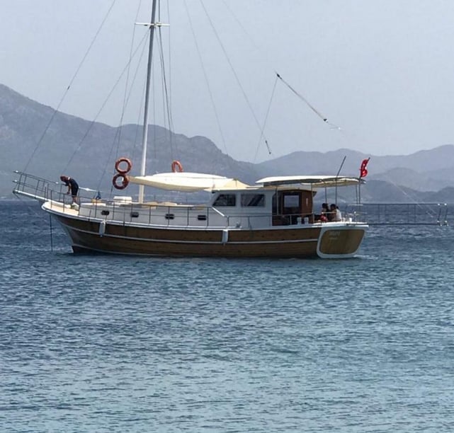 Datca Gulet 3 cabin 6 berths 6 guests 16.5 m Listing Number: #12678 2