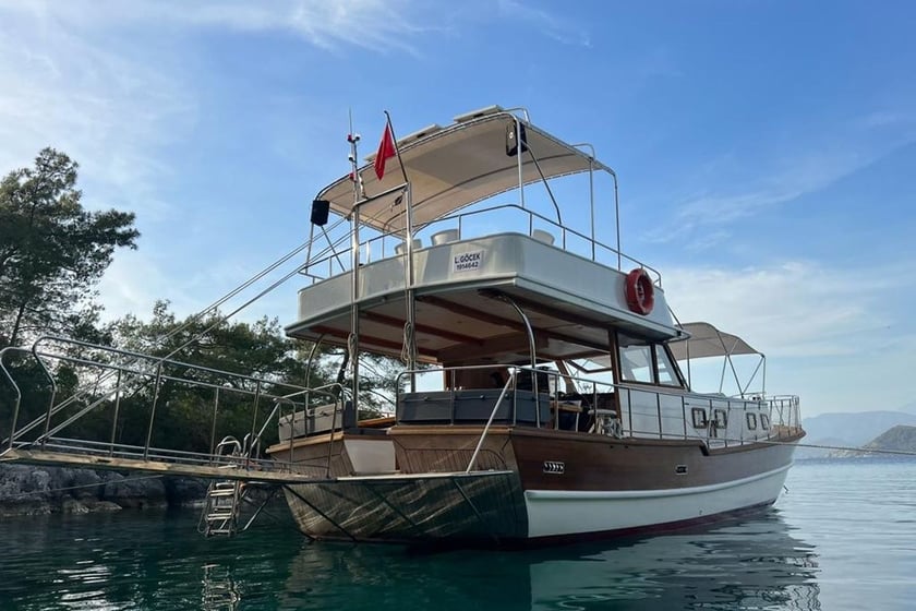 Fethiye Gulet   12  gasten 12.5 m Lijstnummer: #12722 3