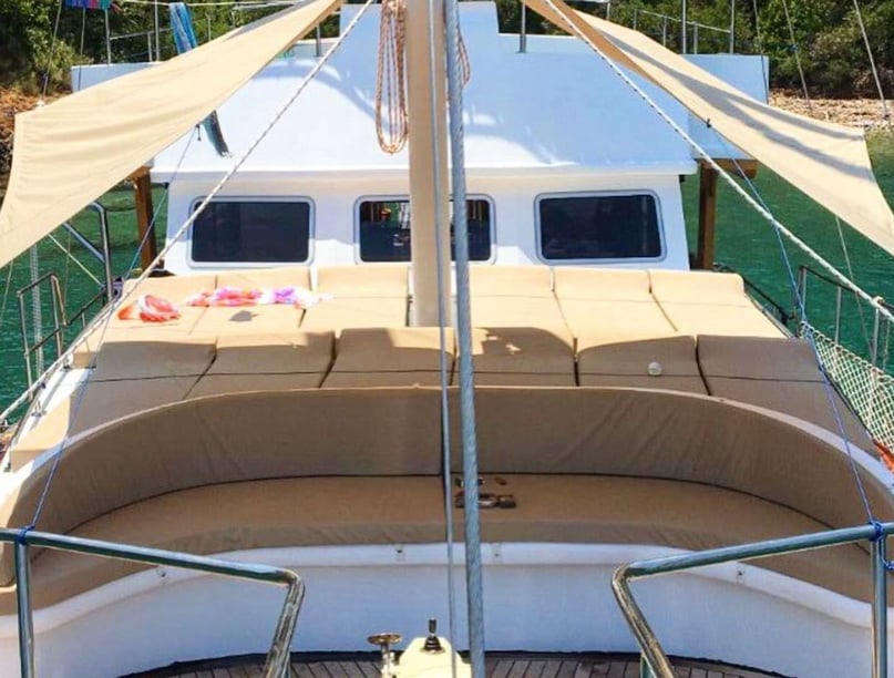 Marmaris Gulet   12 guests 18 m Listing Number: #12742 4