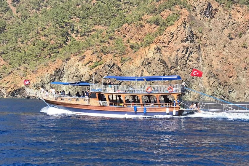 Antalya Gulet 1 cabin  85 guests 20 m Listing Number: #12752