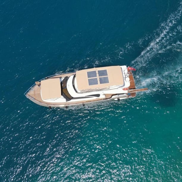 Fethiye Motor Yacht 2 cabin 4 berths 4 guests 15 m Listing Number: #12753 3