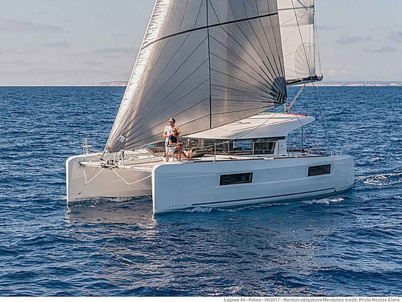 Gocek Catamaran 6 cabin 10 berths 10 guests 39 ft Listing Number: #12773