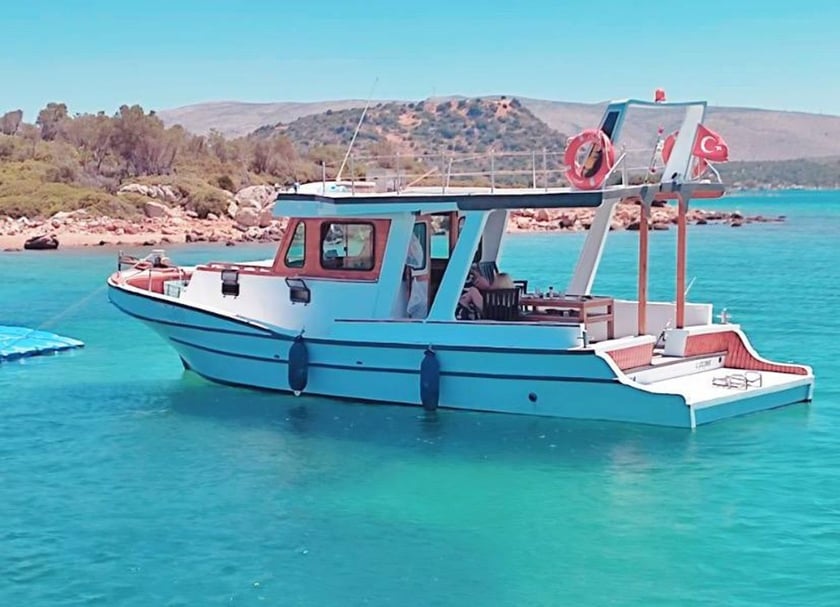 Izmir Gulet 2 cabin  8 guests 11 m Listing Number: #12793