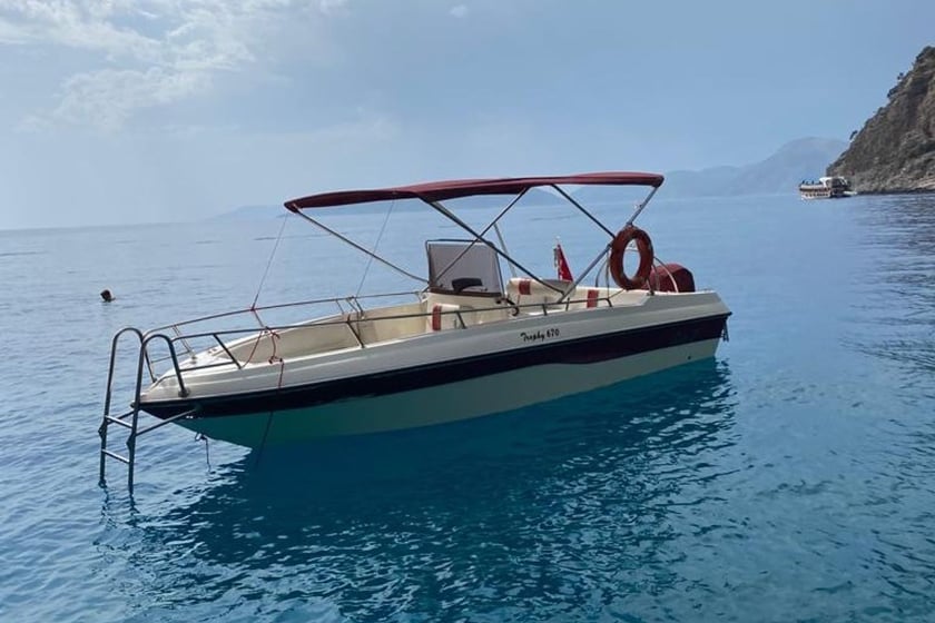 Fethiye Motorboat   6 guests 7 m Listing Number: #12809