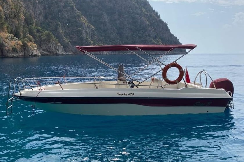 Fethiye Motorboat   6 guests 7 m Listing Number: #12809 2