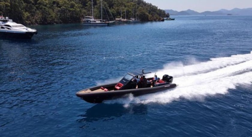 Gocek RIB   12 guests 10.5 m Listing Number: #12934