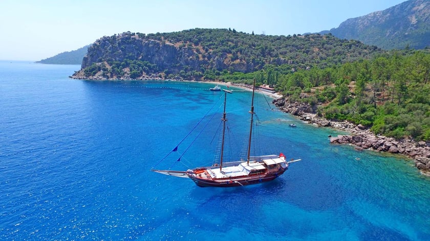 Marmaris Goleta Cabina 6  12  literas 12  invitados 30 m Número de anuncio: #12936