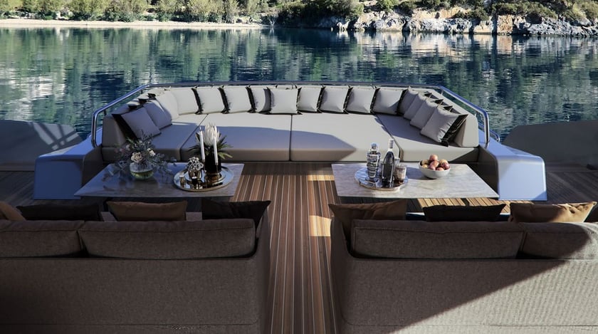 Bodrum Motoryat 6 kabin Konaklama 12 kişi Seyir 12 kişi 40 m İlan No: #12982 4