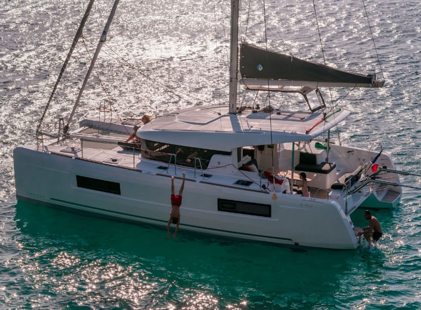 Gocek Catamaran 3 cabin 8 berths 8 guests 12 m Listing Number: #12991 3