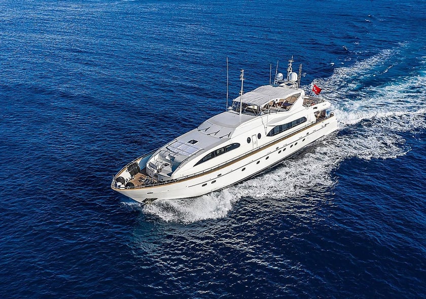 Bodrum Motor Yacht 5 cabin 12 berths 12 guests 35.5 m Listing Number: #13108 2