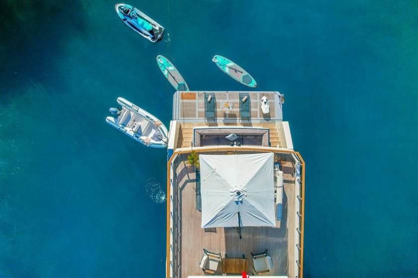 Fethiye Motorjacht Cabine 5  11  slaapplaatsen 11  gasten 30 m Lijstnummer: #13160 3