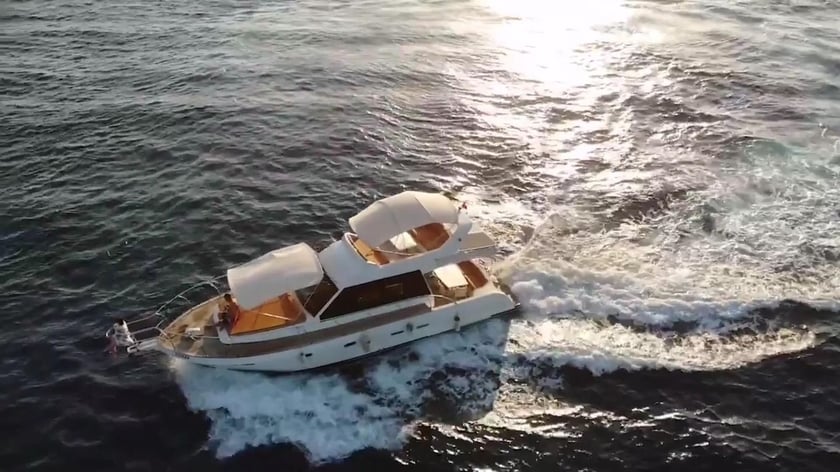 Fethiye Motor Yacht 2 cabin 4 berths 12 guests 13.7 m Listing Number: #13310 2