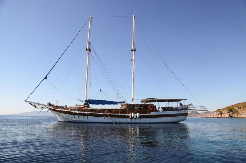 Bodrum Caicco cabina 7  cuccette 18  18  ospiti 30 m Numero dell'inserzione: #13345 4