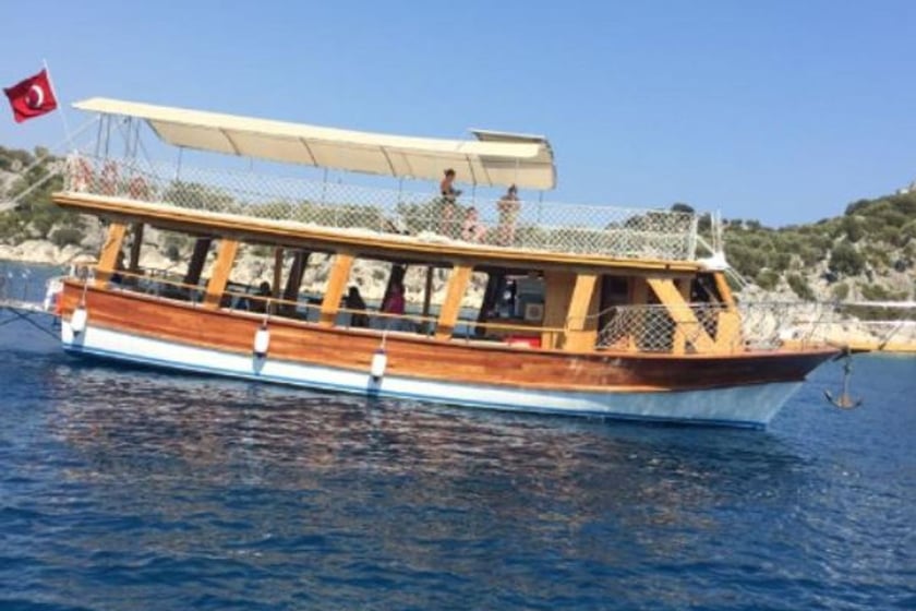 Kekova Gulet   Invités 40  15 m Numéro de l'annonce: #13373