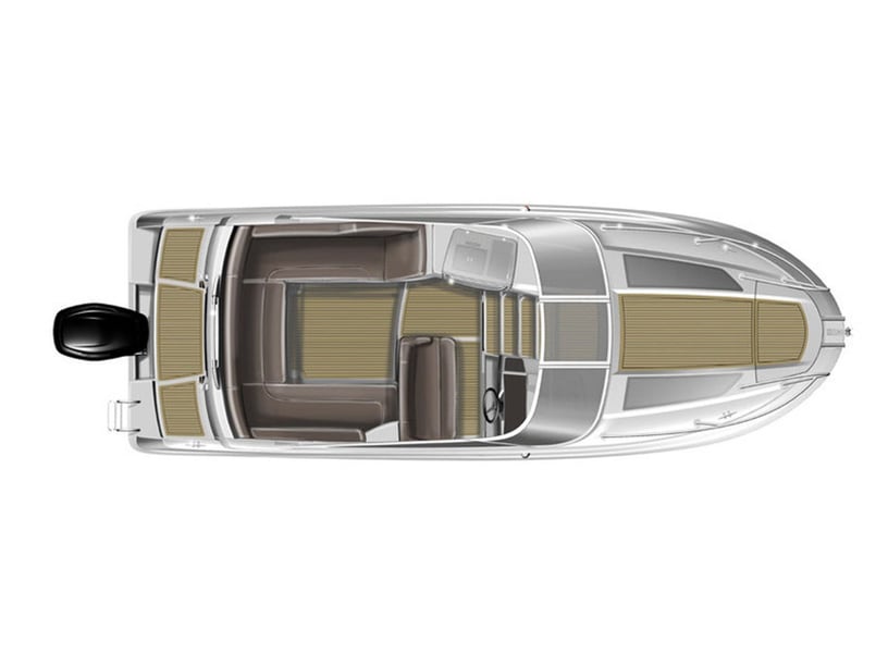 Sitges - Barcelona Motorboot Cabine 1  1  slaapplaatsen 1  gasten 7.35 m Lijstnummer: #301 3