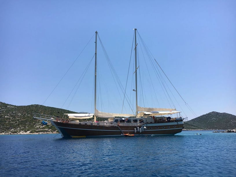 Bozburun Gulet 6 cabin 12 berths 12 guests 30 m Listing Number: #8648 3