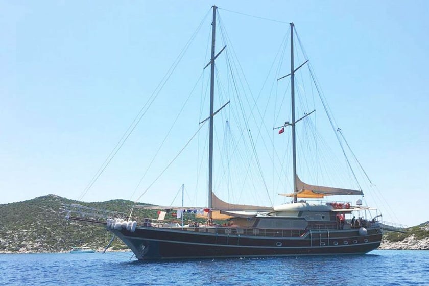 Bozburun Gulet 6 cabin 12 berths 12 guests 31 m Listing Number: #8778