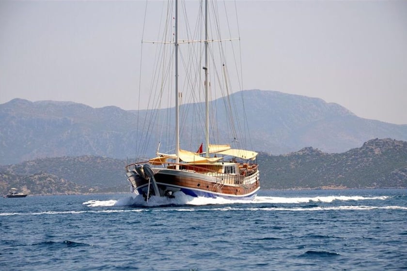 Bozburun Gulet 8 cabin 16 berths 16 guests 34 m Listing Number: #8828 2