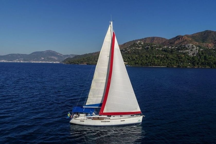 Marmaris Yelkenli 4 kabin Konaklama 10 kişi Seyir 10 kişi 16.06 m İlan No: #8908 2