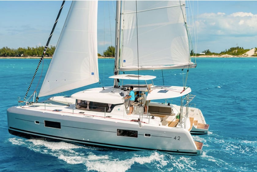 Fethiye Catamaran 4 cabin 8 berths 8 guests 12.8 m Listing Number: #9088