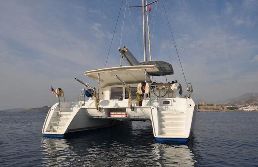 Bodrum Catamaran 4 cabin 8 berths 18 guests 12.64 m Listing Number: #9119 2