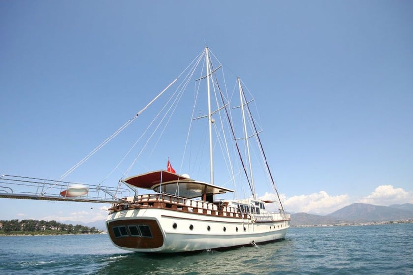 Fethiye Gulet Cabine 6  12  slaapplaatsen 12  gasten 30 m Lijstnummer: #9151 3