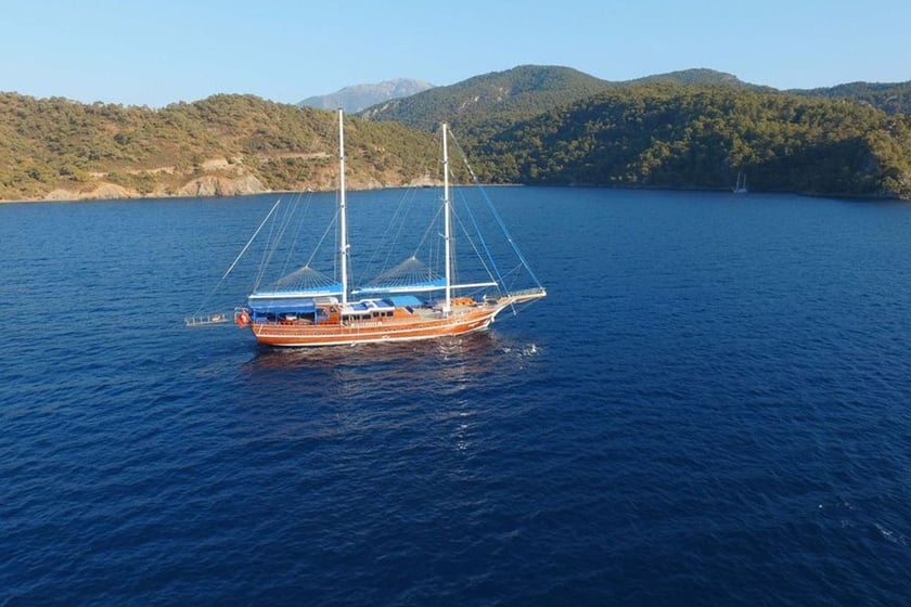 Fethiye Gulet Cabine 10  20  slaapplaatsen 20  gasten 40 m Lijstnummer: #9167 4