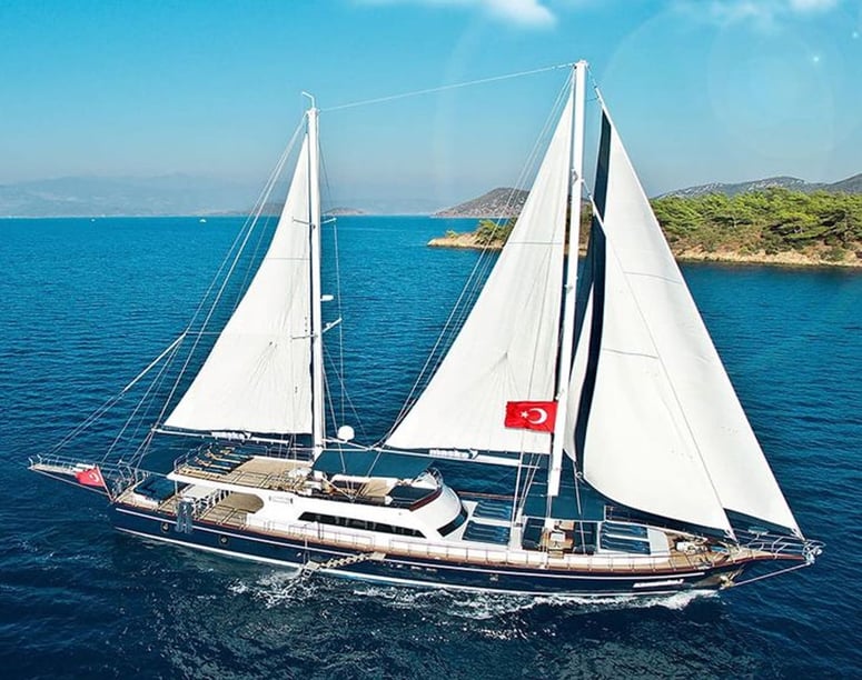 Fethiye Gulet Cabine 6  12  slaapplaatsen 12  gasten 30 m Lijstnummer: #9179 4