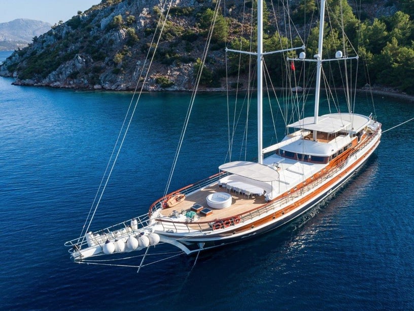 Marmaris Gulet 8 kabin Konaklama 16 kişi Seyir 16 kişi 42 m İlan No: #9200 2