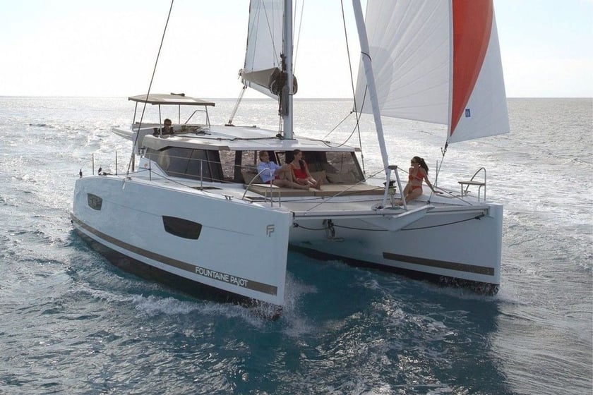 Gocek Catamaran 4 cabin 8 berths 10 guests 11.73 m Listing Number: #9210 2