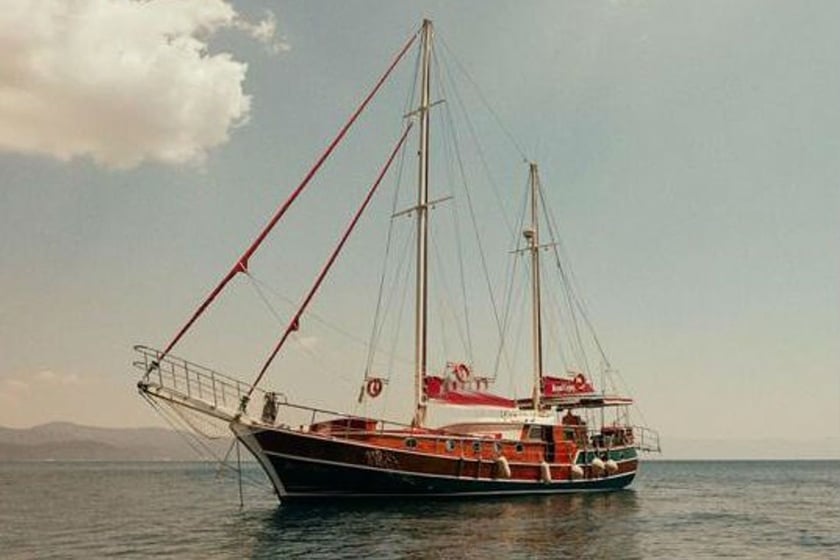 Bodrum Caicco cabina 4  cuccette 8  8  ospiti 21 m Numero dell'inserzione: #9254 2