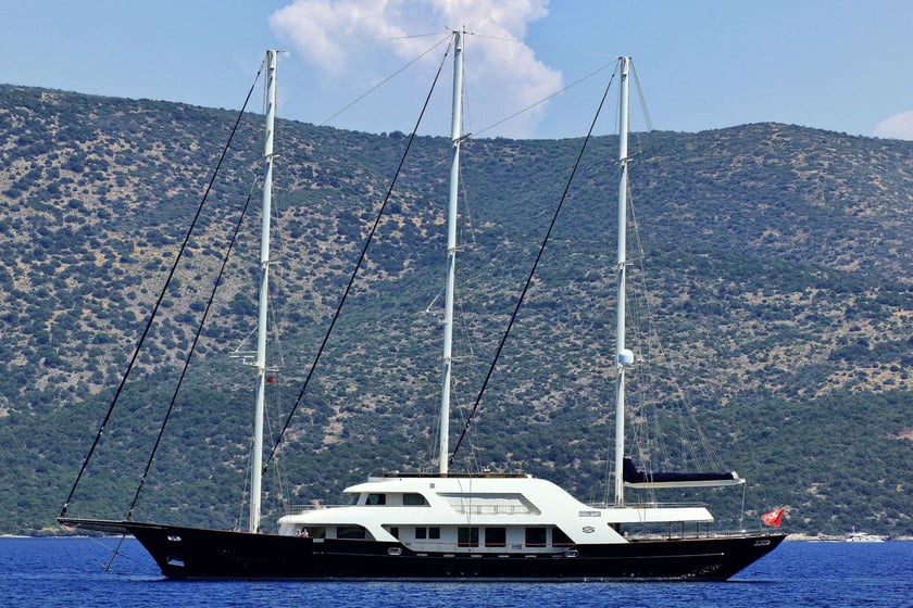 Bodrum Gulet 6 Kabine 12 Liegeplätze 12 Gäste 55 m Nummer des Inserats: #9302 4