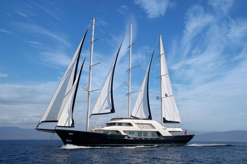Bodrum Gulet 6 Kabine 12 Liegeplätze 12 Gäste 55 m Nummer des Inserats: #9302