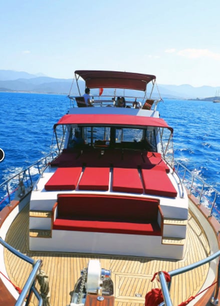 Fethiye Motor Yacht 2 cabin 4 berths 8 guests 15 m Listing Number: #9344 5