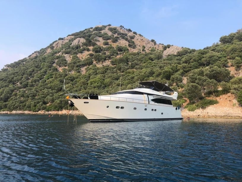 Fethiye Motor Yacht 4 cabin 6 berths 6 guests 23 m Listing Number: #9354