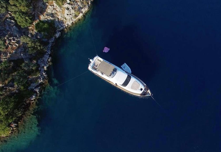 Fethiye Motor Yacht 4 cabin 6 berths 6 guests 23 m Listing Number: #9354 2