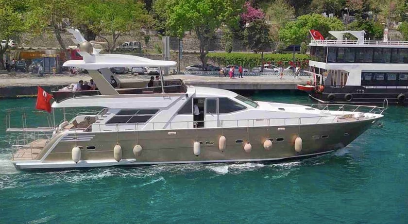 Kurucesme Yacht à moteur Cabine 4  Couchettes 8  Invités 8  24 m Numéro de l'annonce: #9358 2