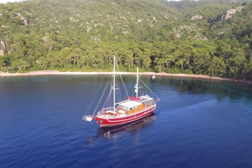 Fethiye Gulet Cabine 6  12  slaapplaatsen 12  gasten 24 m Lijstnummer: #9362 2