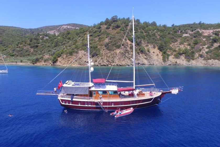 Fethiye Gulet Cabine 6  12  slaapplaatsen 12  gasten 24 m Lijstnummer: #9362 4