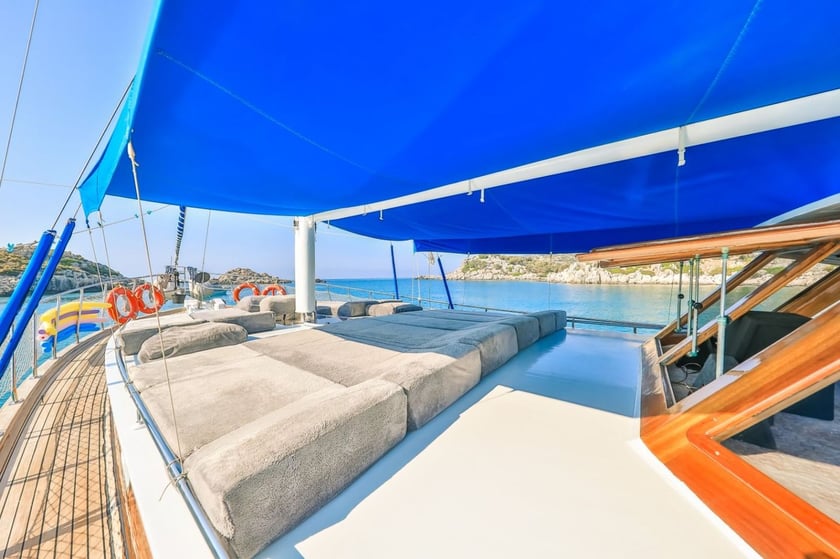 Kas Goleta Cabina 3  6  literas 6  invitados 16 m Número de anuncio: #9370 3