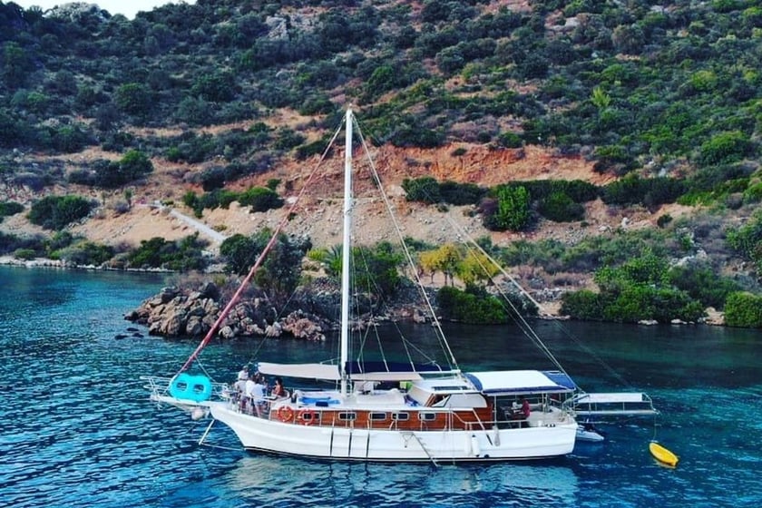 Selimiye Gulet 3 cabin 6 berths 6 guests 13.6 m Listing Number: #9378 3