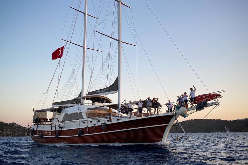 Bozburun Gulet 5 cabin 10 berths 10 guests 24 m Listing Number: #9387